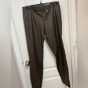 Max Studio Faux Leather Pants